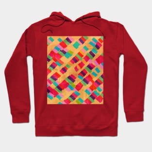 Abstract Faded Grunge Hoodie